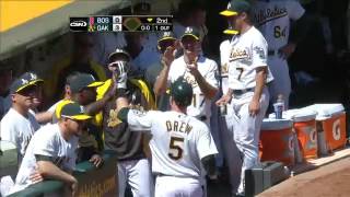 2012/09/02 Drew's solo home run