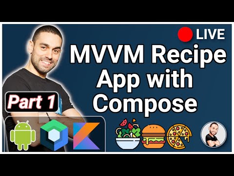 Android 레시피 앱 코딩(LIVE) - MVVM / Compose / Hilt (1부)