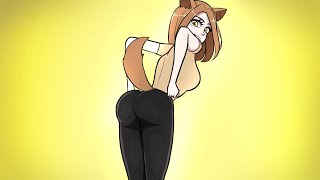 What if Dog become Woman (Animation 2D)