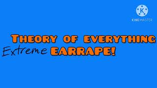 Theory if everything EXTREME EARRAPE #earrape #gd #theoryofeverything #memes
