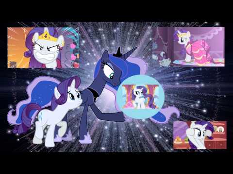 MLP princess rarity become alicorn - YouTube