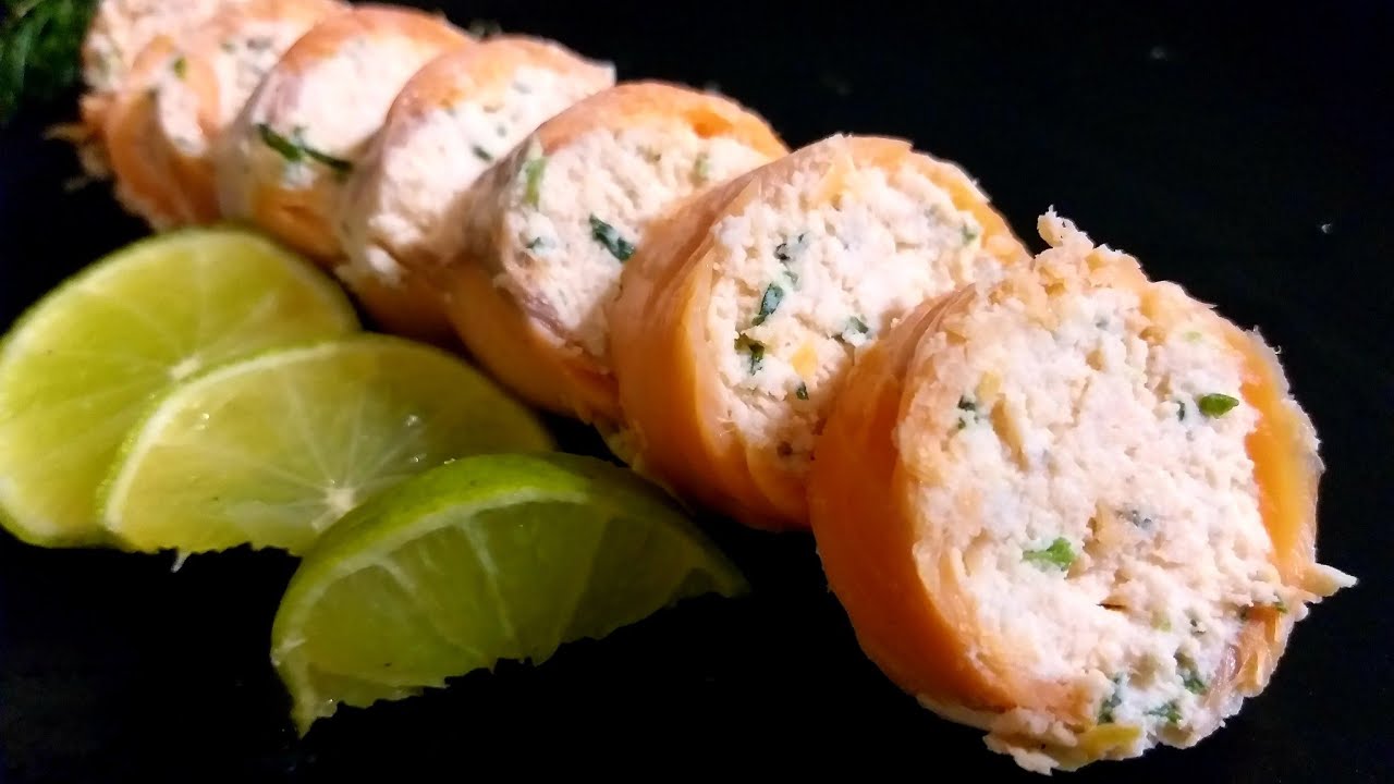 BALLOTINES AUX DEUX SAUMONS: REPAS DE FÊTES !!!!🐟🐟🥂