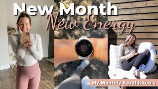 STARTING FRESH THIS MONTH 🌿 how I reset + get grounded