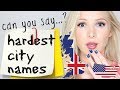 English Place Names Pronunciation Quiz