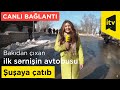 Bakıdan çıxan ilk sərnişin avtobusu Şuşaya çatıb - CANLI