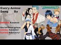 Every Anime Song by Tomoko Kawase (2005-2016)