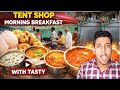 Chennai Tent Shop Morning Breakfast 😋 | Idli Vada Sambhar Combo
