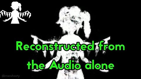 Bad Apple but Reconstructed from the Music (AI Audio to Video)