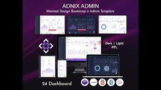 Bootstrap 5 Admin Templates with Admin Panel Dashboard – Adnix