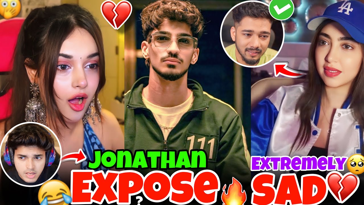 Jonathan Expose Zgod & Mizo😂😍 Mizo Sad💔🥺| Kaashvi React Scout Retirement😢Extremely Sad💔Troll Mortal😂