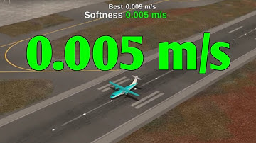 0.005 m/s - ATR 42 Soft Landing Challenge !