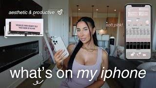 My Aesthetic iPhone Setup 2026 | Minimalist Home Screen + Favorite Apps | itsactuallyak