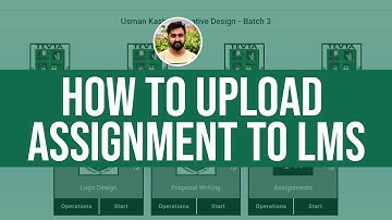 How to Upload Assignment to LMS | How to Use Edtechworx Portal