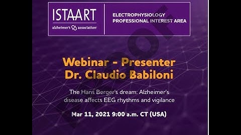 Answers to ISTAART Hans Berger seminar by Claudio Babiloni March 11 2021