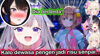 Reaksi Member Advent Ketika Kagum Melihat Risu Membawakan Lagu Originalnya..