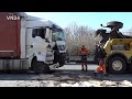 04.03.2022 - VN24 - Leichter LKW Auffahrunfall am Stauende auf der Autobahn A1