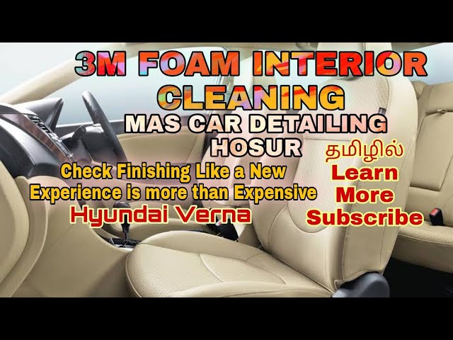 3M Foaming Car Interior Cleaner, 580g – Planet Car Care