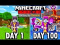 I Survived 100 Days as an Illusioner in Hardcore Minecraft... Here’s What Happened