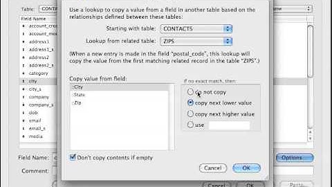 FileMaker Tutorial - 090 - Lookups pt 2