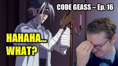 DR OF PHYSICS REACTS to CODE GEASS [DUB] || NANI? - Episode 16 - BLIND REACT-ANALYSIS