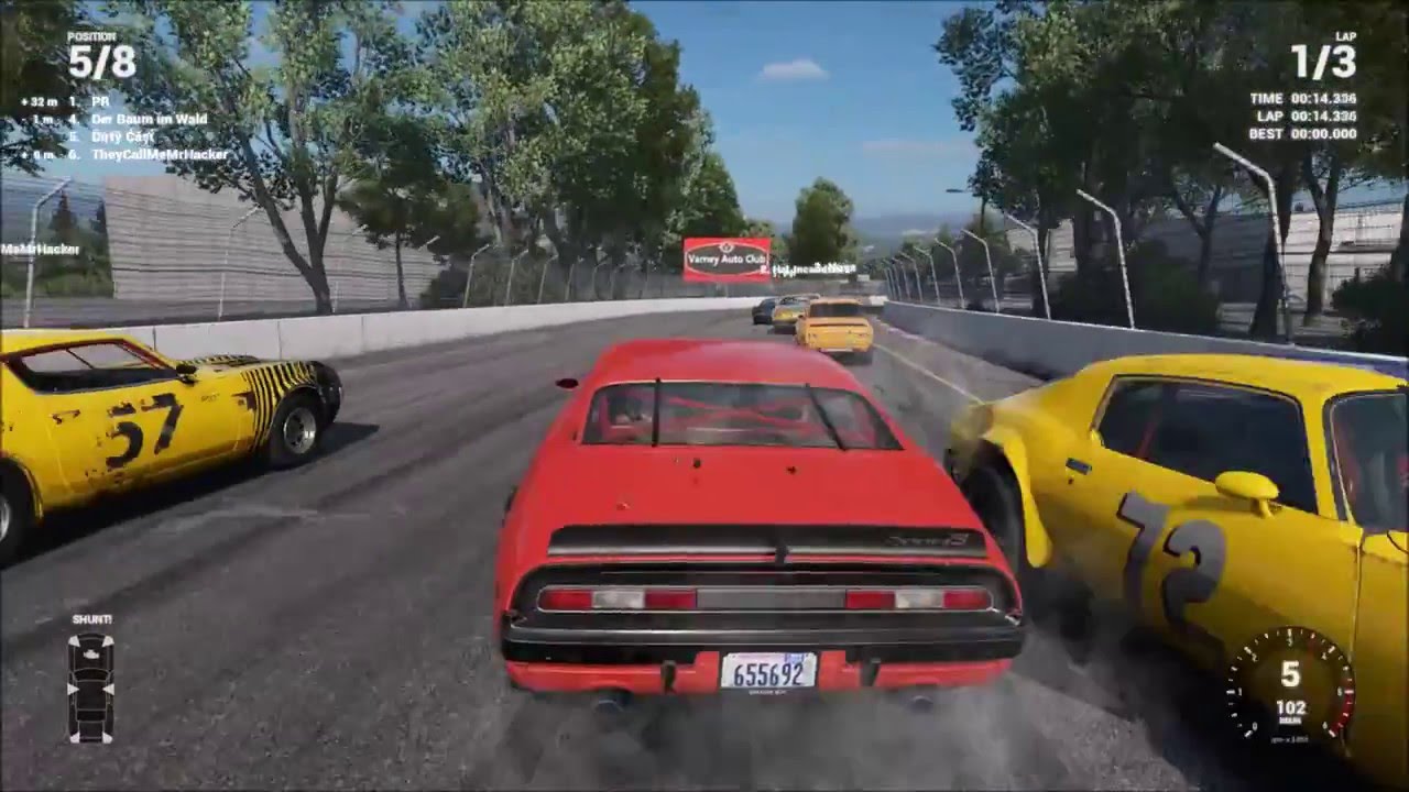 Next Car Game: Wreckfest funny multiplayer gameplay - YouTube