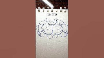 ✨Muscles drawing tutorial EasyPeasy✨ #howtodraw
