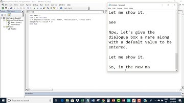 Various examples of InputBox command in Excel VBA