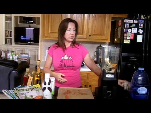 Come fare una pesca e pera Smoothie con Getskinnywithjenny