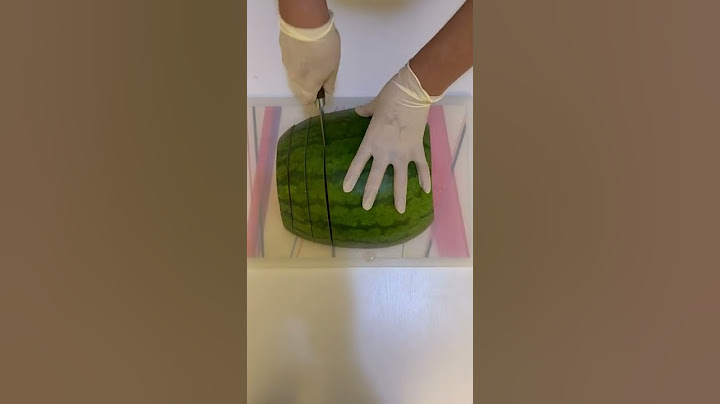 طريقة تقطيع البطيخ من تقديم الشيف مازن الحربي #فواكه #slicing ##بطيخ