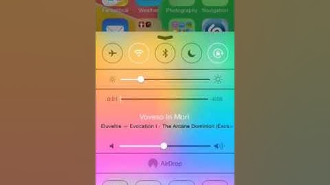 Gesture Music Controls for iOS7