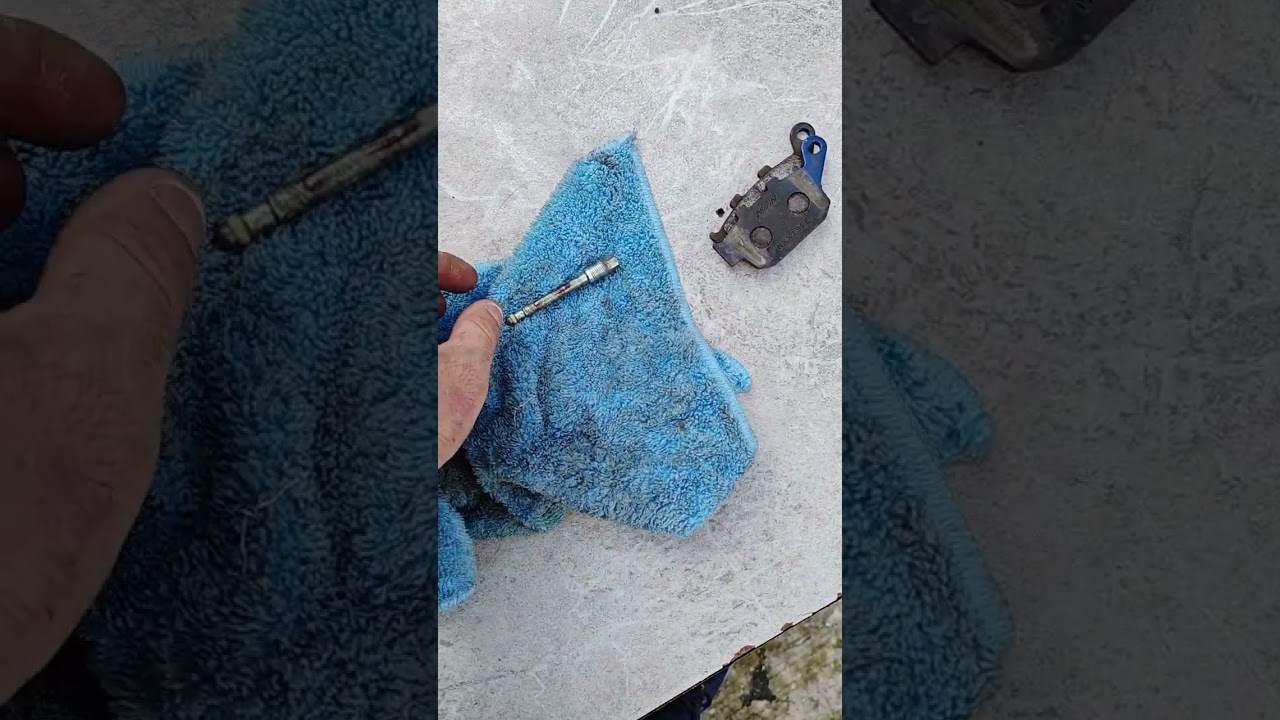 Honda cb 750 hornet fren balata değişimi