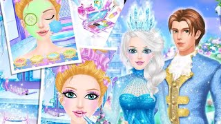 princess salon: frozen party | fun makeover game | girl games | miracle girl gaming screenshot 4