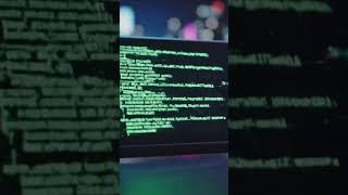 Cinematic Glitch Console | 8-Second Cyberpunk Game Visualcinematic lighting, cyberpunk aesthetic.