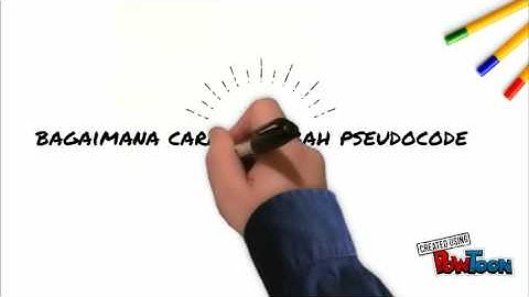 penyajian algoritma dengan SE pseudocode flowchart