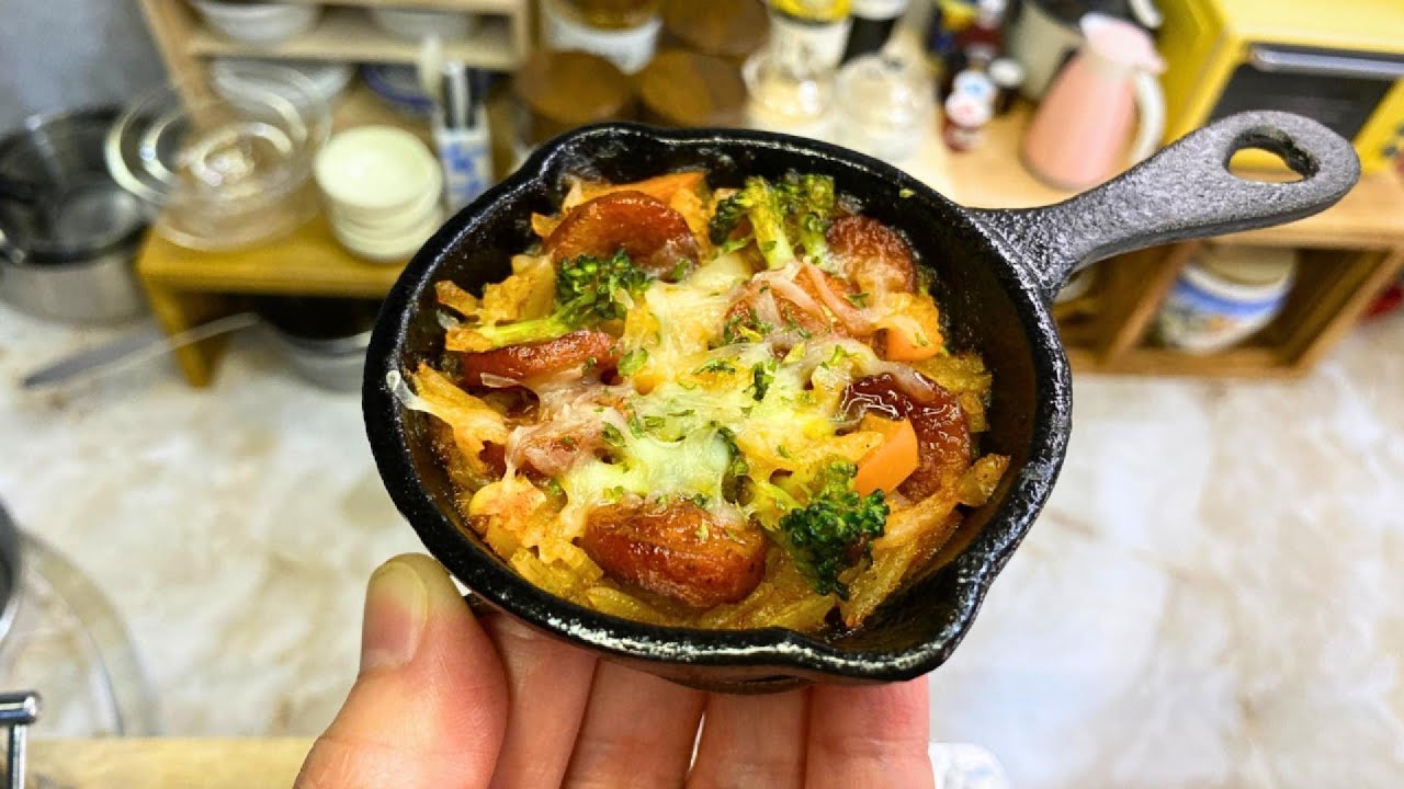 DELICIOUS Mini Smoked Sausage Rice Skillet 🍽️🥦🍛