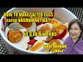 HOW TO MAKE SALTED EGGS EASILY - DELICIOUSLY OILY in 3 to 6 weeks  | #filipinofood #filipinorecipe