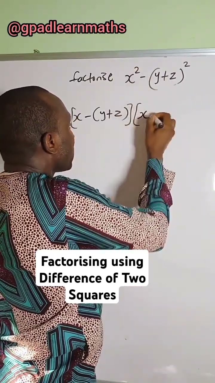 how-to-factorise-using-difference-of-two-squares