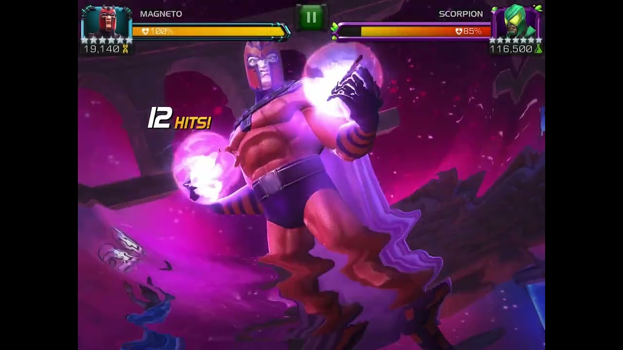 Act 8.2.4 - Magneto totally shuts down Scorpion boss