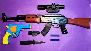 The Realistic Airsoft Guns/ AK-47/ M416/ PUBG M4 / Unboxing Speacial Gun Collection