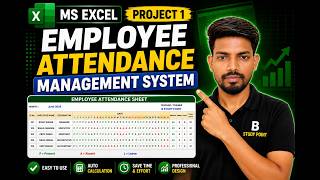 How to Create Employee Attendance Sheet in Excel | Professional Attendance Management System