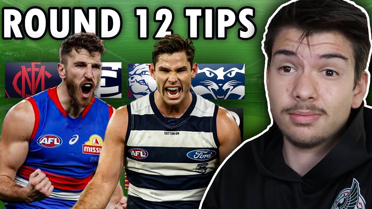 Round 12 AFL Tips + Predictions 2023 
