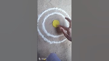 my first vlog #myfirstvlog #vlogvideo #rangoli