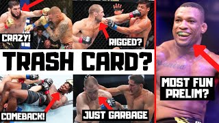 UFC 302 Event Recap Makhachev vs Poirier Full Card Reaction &amp; Breakdown