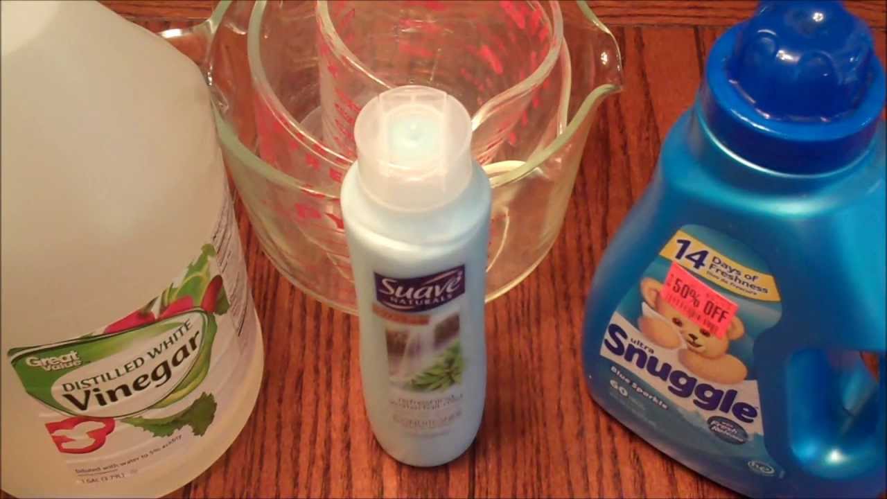 Homemade Fabric Softener - L2Survive with The Wife - YouTube
