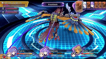 Neptunia Re;Birth 1 lvl900 Colosseum Fight "Thunder and Lightning"