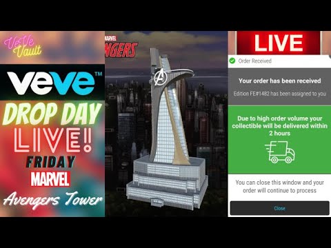 Marvel — Avengers Tower. Avengers assemble! Add this landmark to…, by VeVe  Digital Collectibles, VeVe