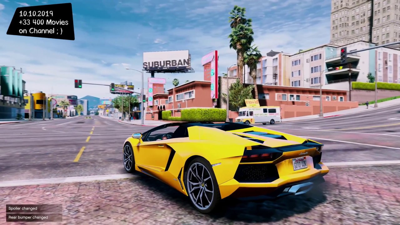 2013 Aventador LP7004 Grand Theft Auto V _REVIEW YouTube