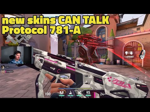 *NEW* PROTOCOL SKINS CAN TALK - Looking at every variant in game | VALORANT | AverageJonas