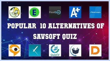 Savsoft Quiz | Top 12 Alternatives of Savsoft Quiz