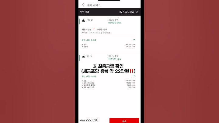 코타키나발루 9만원 항공권? #항공권 #항공권특가예매하는법